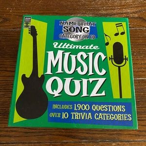 Ultimate Music Quiz - Music Tricia Game with CD